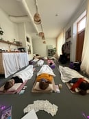 vilande yogadeltagare